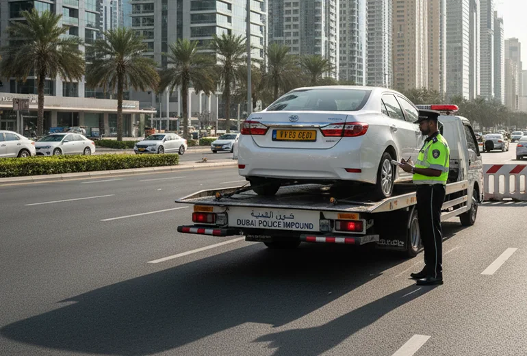 Dubai Vehicle Confiscation
