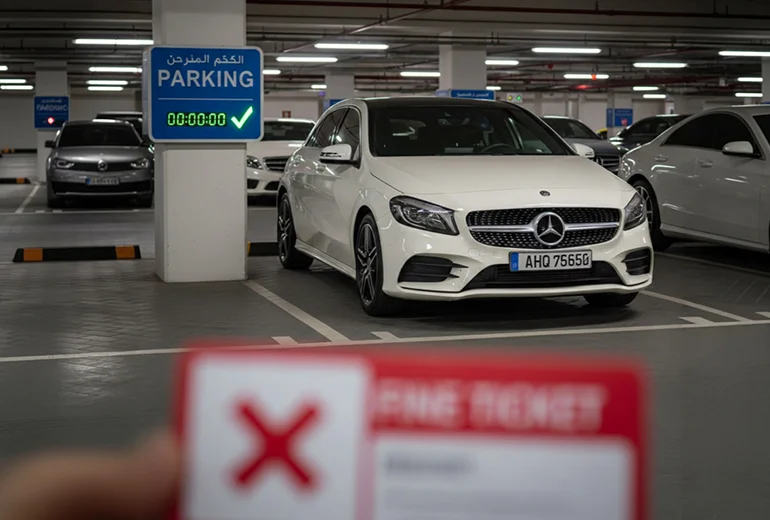 avoid extra parking fees in Dubai