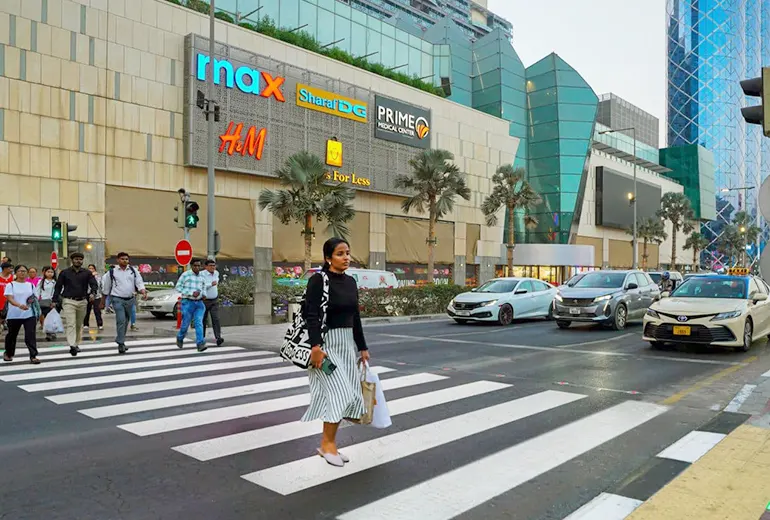 Pedestrian Safety and Jaywalking in Dubai