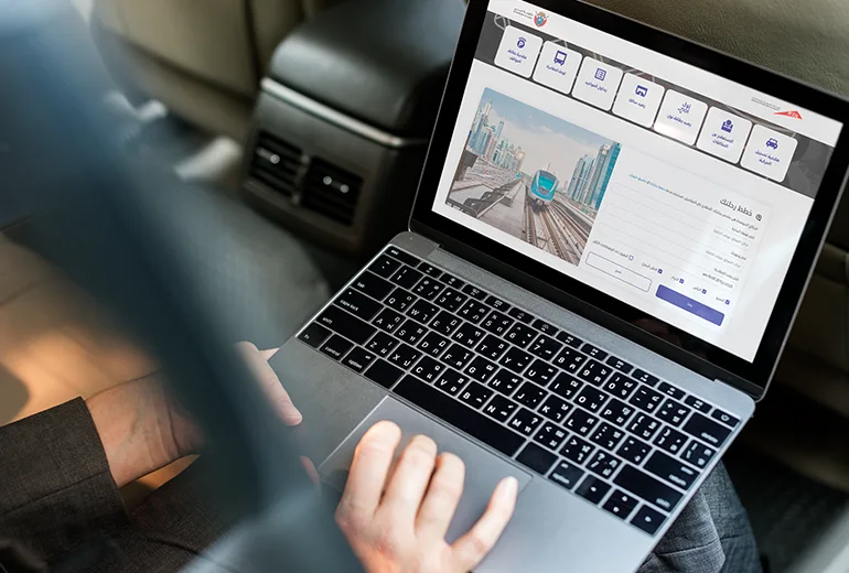 paying traffic fines in Dubai with RTA Website