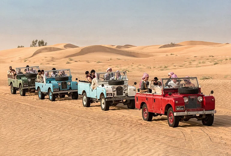 Adventure and outdoors of Dubai