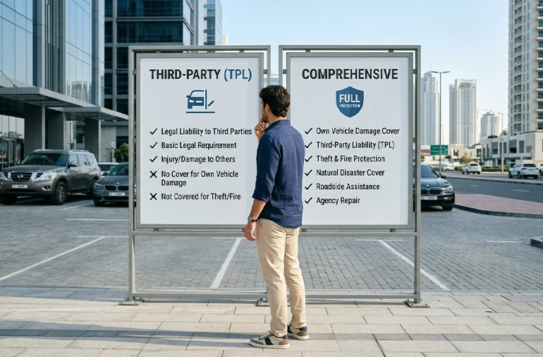 Third-Party vs Comprehensive car insurance