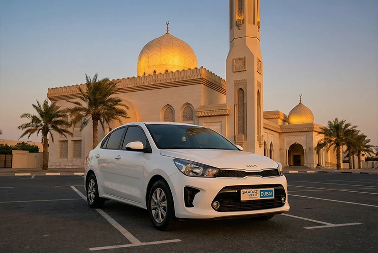 kia pegas to rent in Dubai
