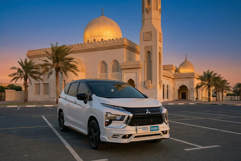 Mitsubishi Xpander for rental in Dubai Ramadan