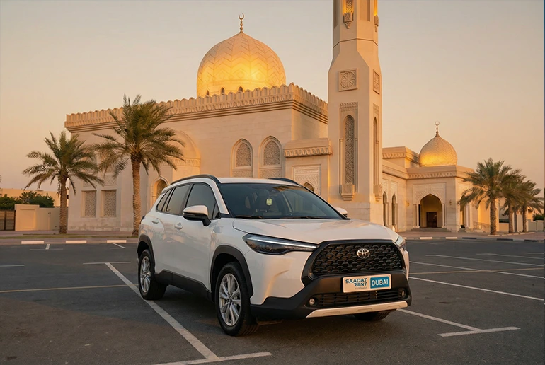 Toyota Corolla Cross for rent in Dubai