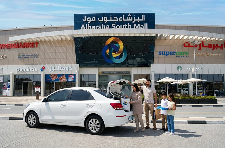 Driving to Al Barsha Mall