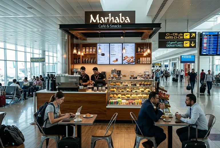 food cafes in dubai terminal 1