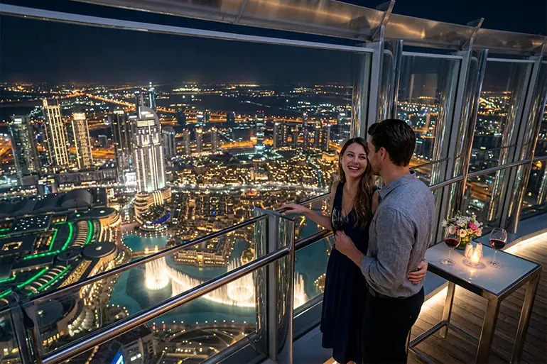 Luxury Dining with Burj Khalifa Views