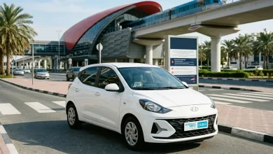 rent a car near dubai metro stations