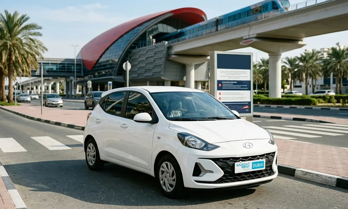 Car Rental Near Dubai Metro Stations Guide