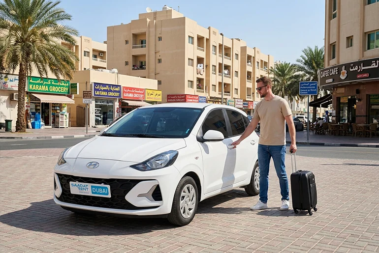 Driving from Dubai Airport to Al Karama