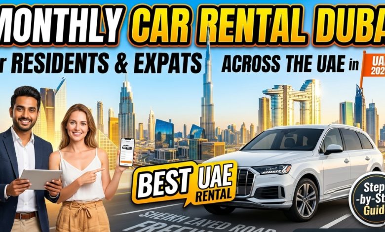 Monthly Car Rental Dubai