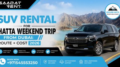 SUV Rental Dubai for Hatta Trip