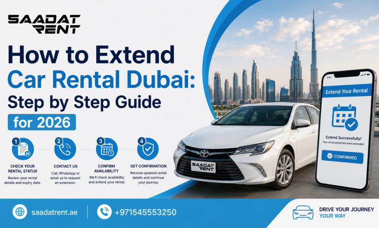 Extend Car Rental Dubai