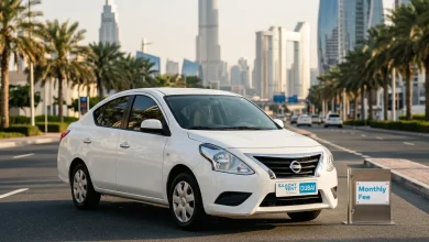 monthly car rental in Dubai