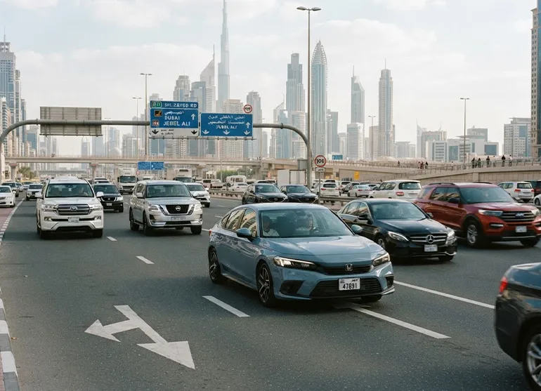 dubai traffic