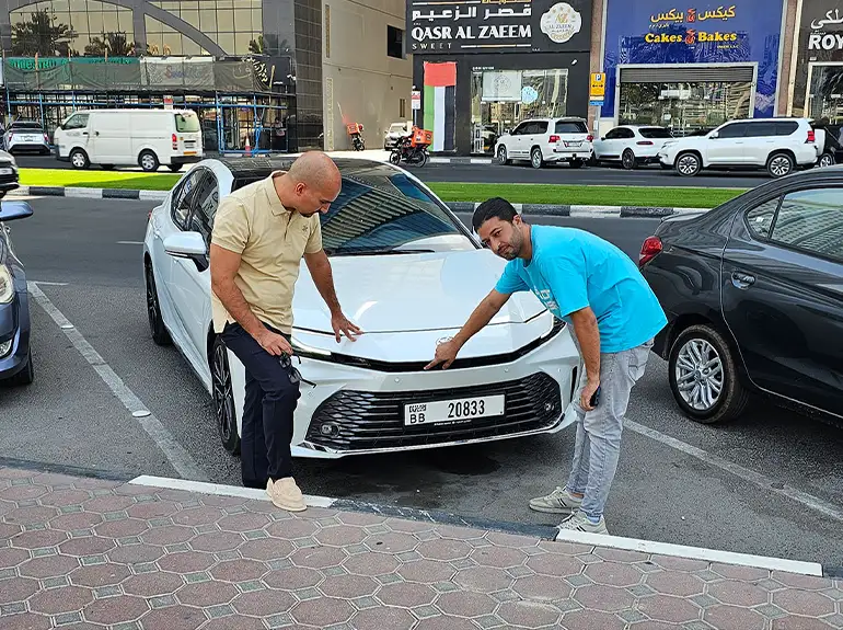 fuel for car rental in Dubai