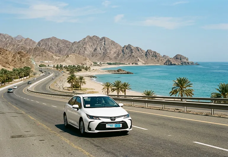 Fujairah (East Coast Beaches) by car travel