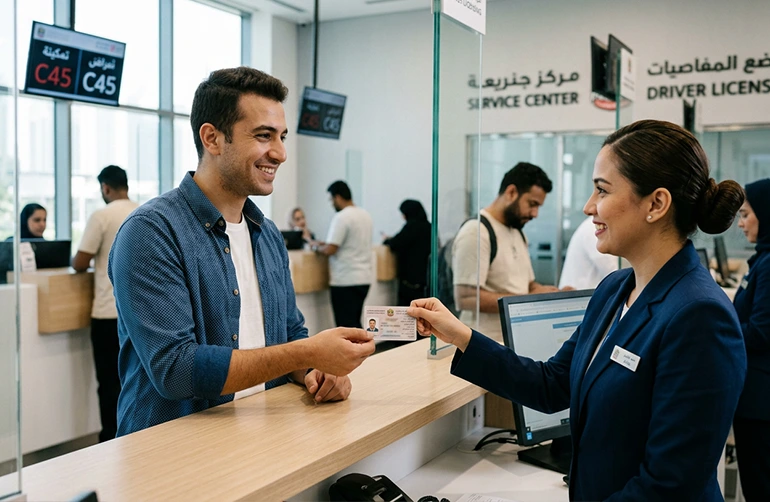 Receive UAE License