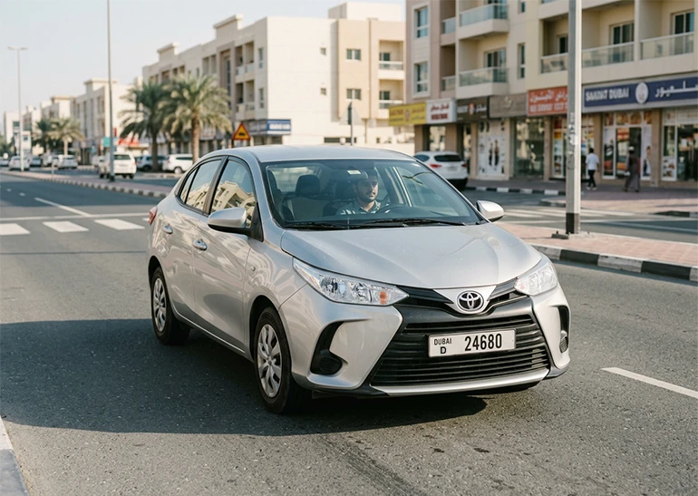 Economy car rental in Dubai