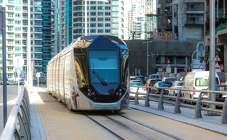 Getting around on the Dubai Tram