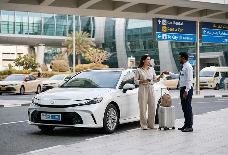 car rental in Dubai airport