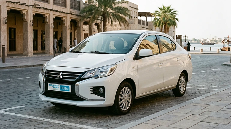 Mitsubishi Attrage in Dubai
