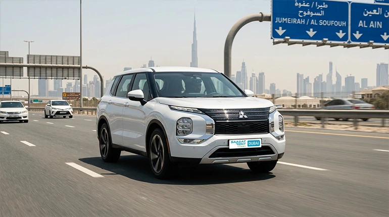 mitsubishi car in Dubai