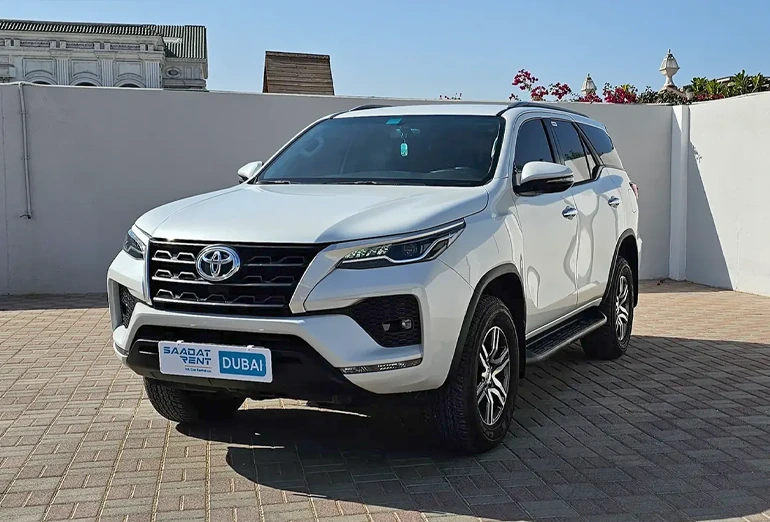 Toyota Fortuner for rent in Dubai