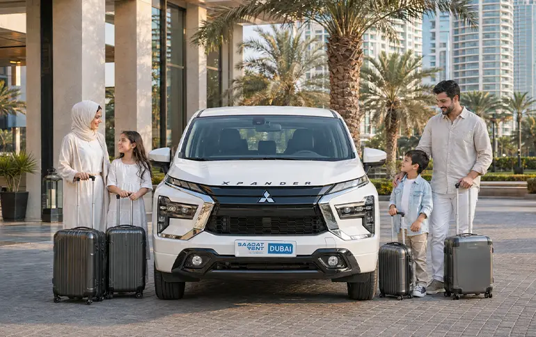 Mitsubishi Xpander car rental in Dubai