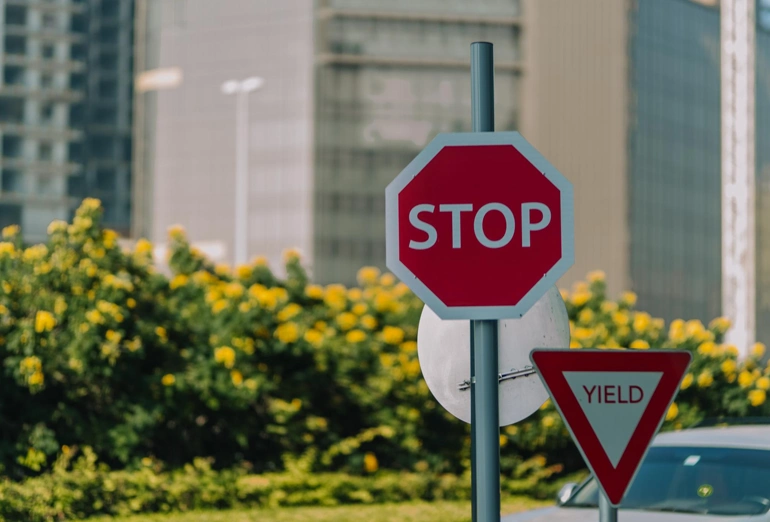 control signs in Dubai