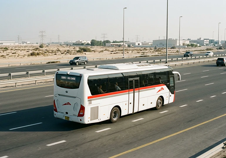 Dubai to Abu Dhabi by bus