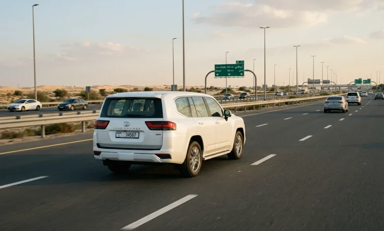 Dubai to Abu Dhabi Distance by car
