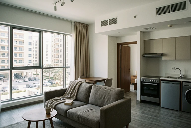 Studios and one-bedroom apartments in Dubai