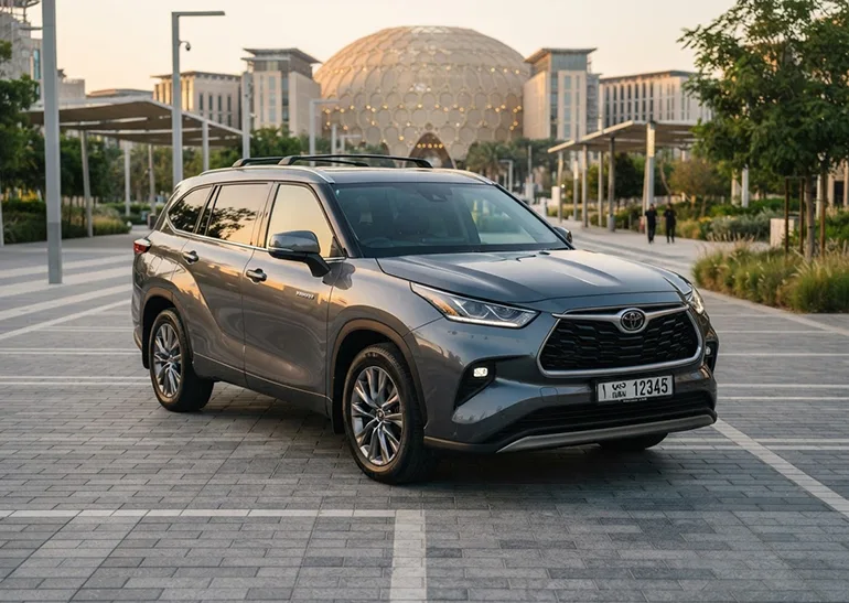 Toyota Highlander Hybrid in UAE