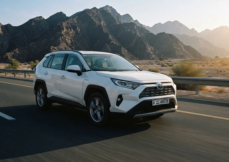 Toyota RAV4 Hybrid in Dubai