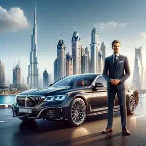 car rental with a driver in Dubai