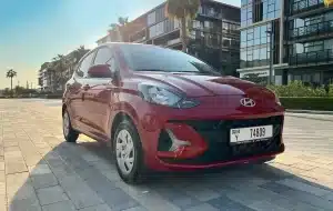 Hyundai i10 rental in Dubai