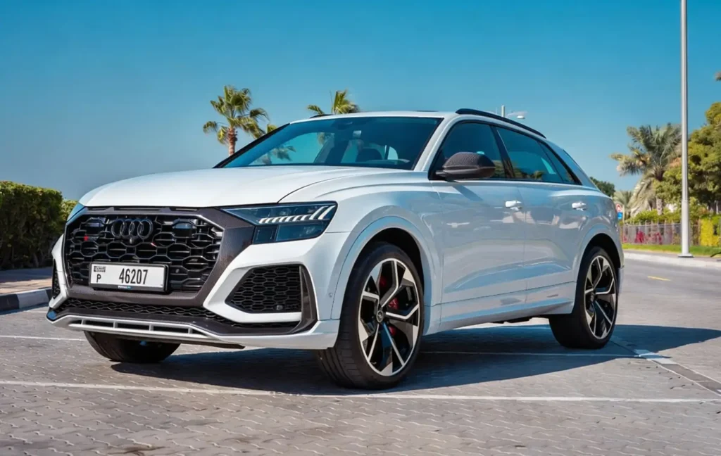 Audi RS Q8 2026 rental in Dubai