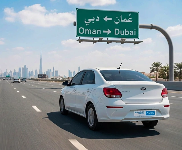 Rent a Car from Oman to Dubai