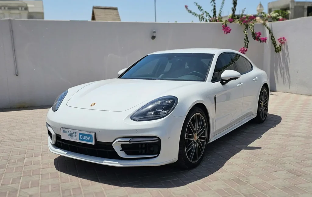 Porsche panamera rental in Dubai